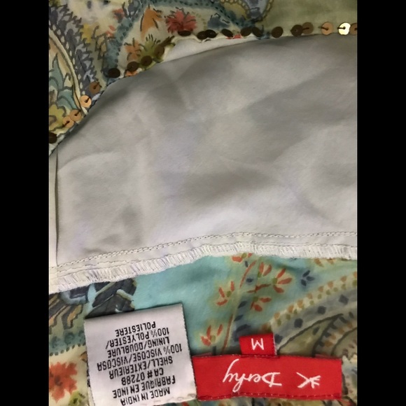 Derhy Sequinned midi Skirt Condition like New - Picture 9 of 14